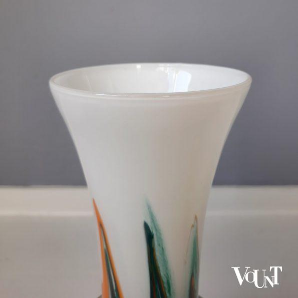 Italiaanse Opaline Florence vaas, jaren '70