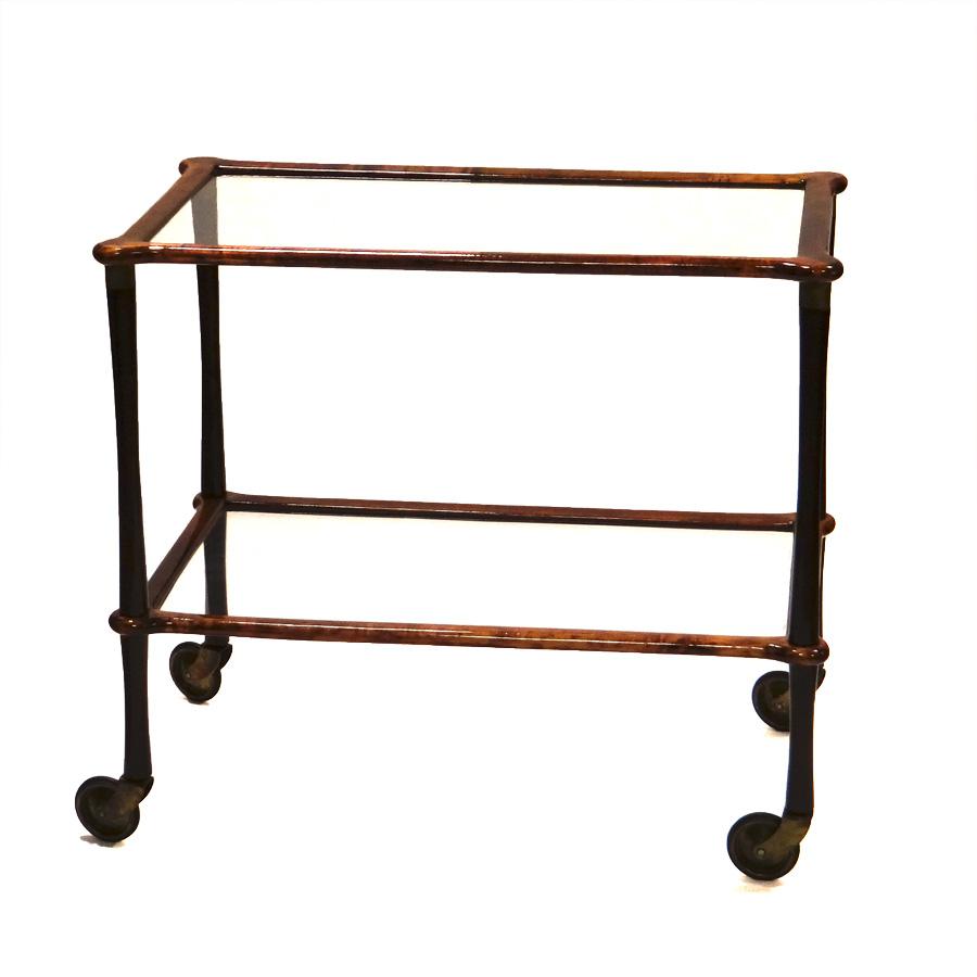 Midcentury serveertrolley of bar cart, jaren '50