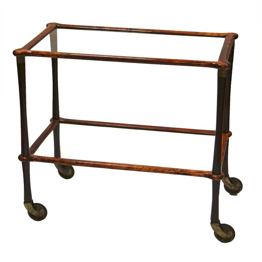 Midcentury serveertrolley of bar cart, jaren '50