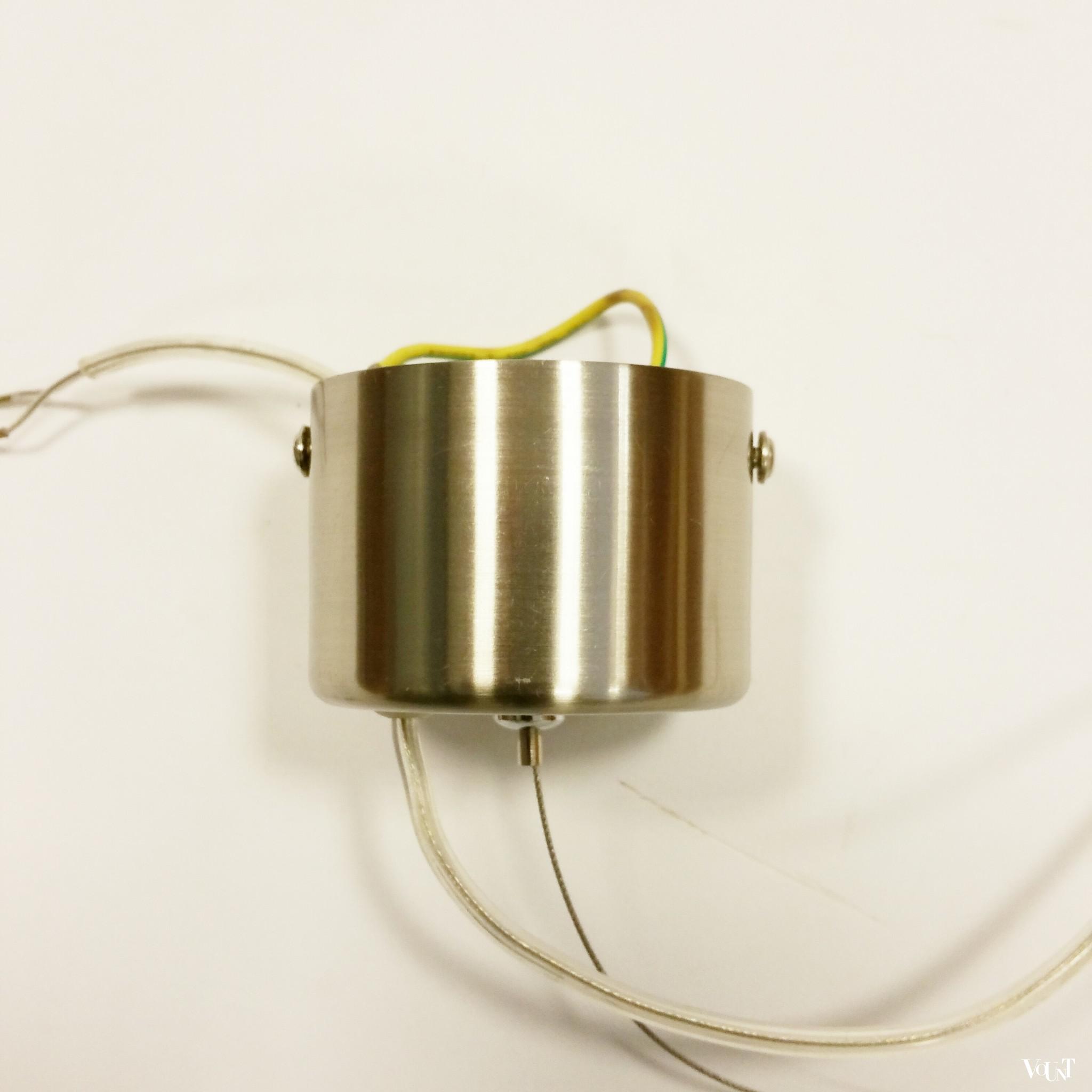 Sfeervolle grote hanglamp kunststofblokjes