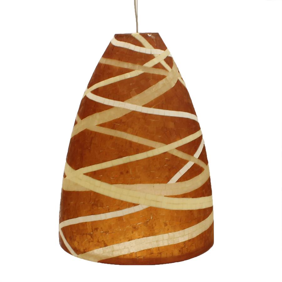 Sfeervolle grote hanglamp kunststofblokjes