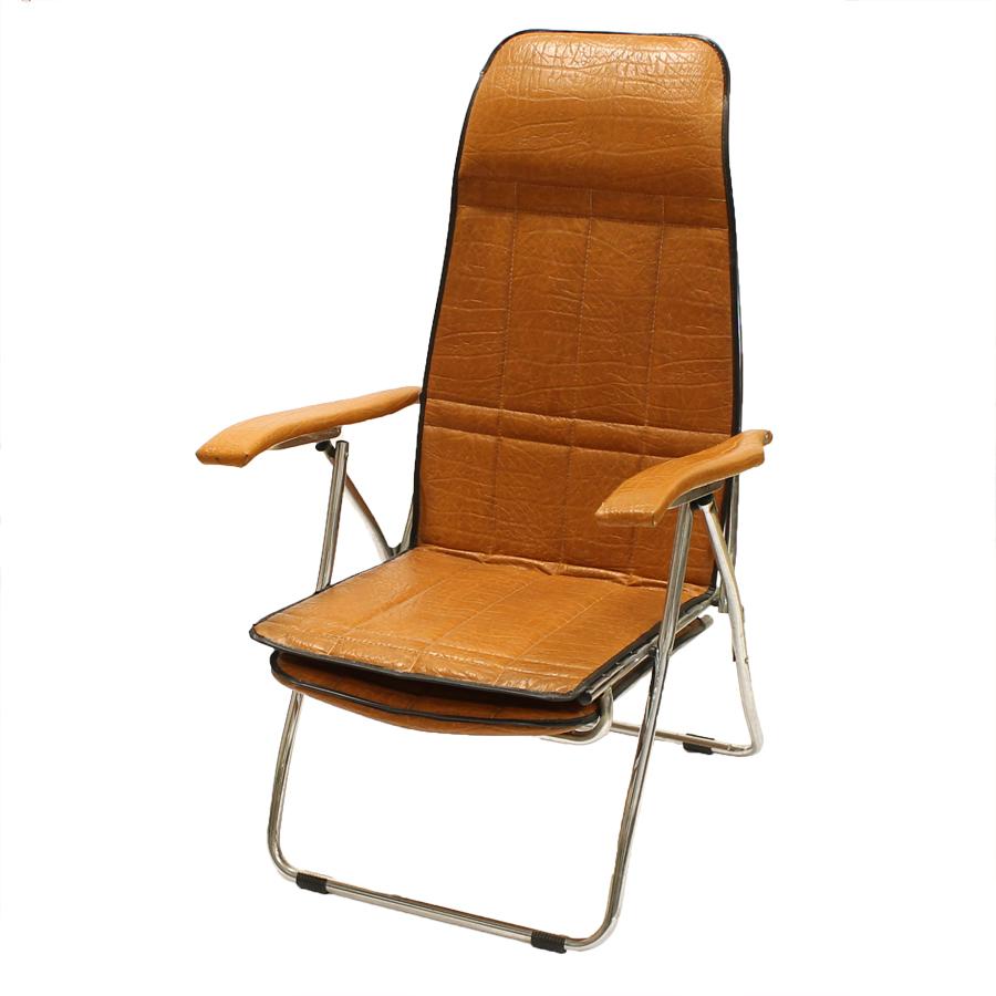 Midcentury strand-/tuinstoel