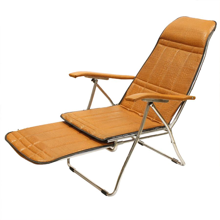 Midcentury strand-/tuinstoel