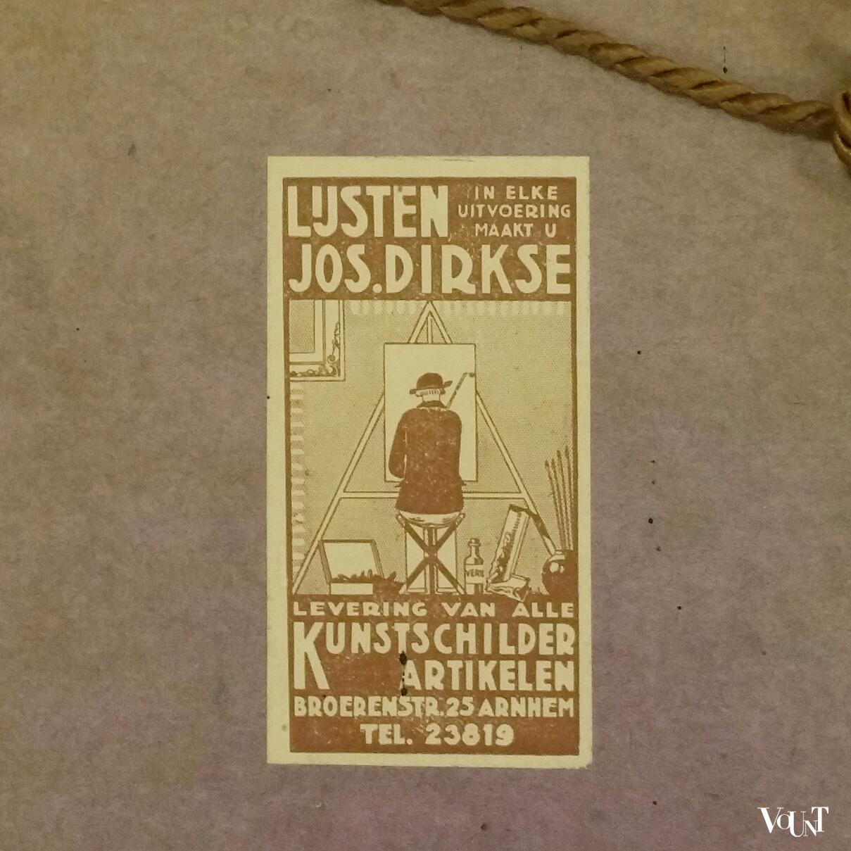 Geschilderd portret van vrouw (ca. 1880)