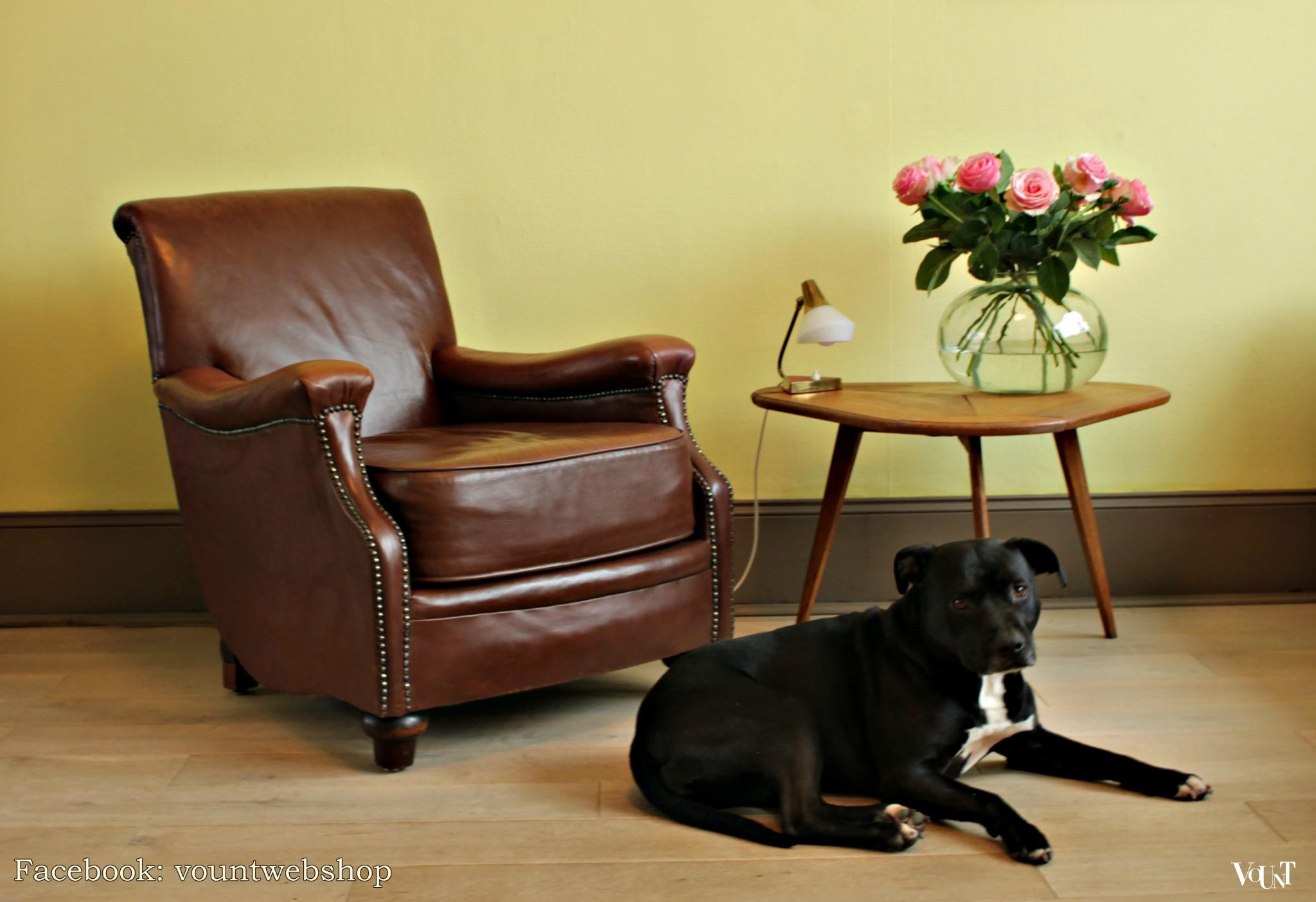 Faux leather fauteuil Buoyant