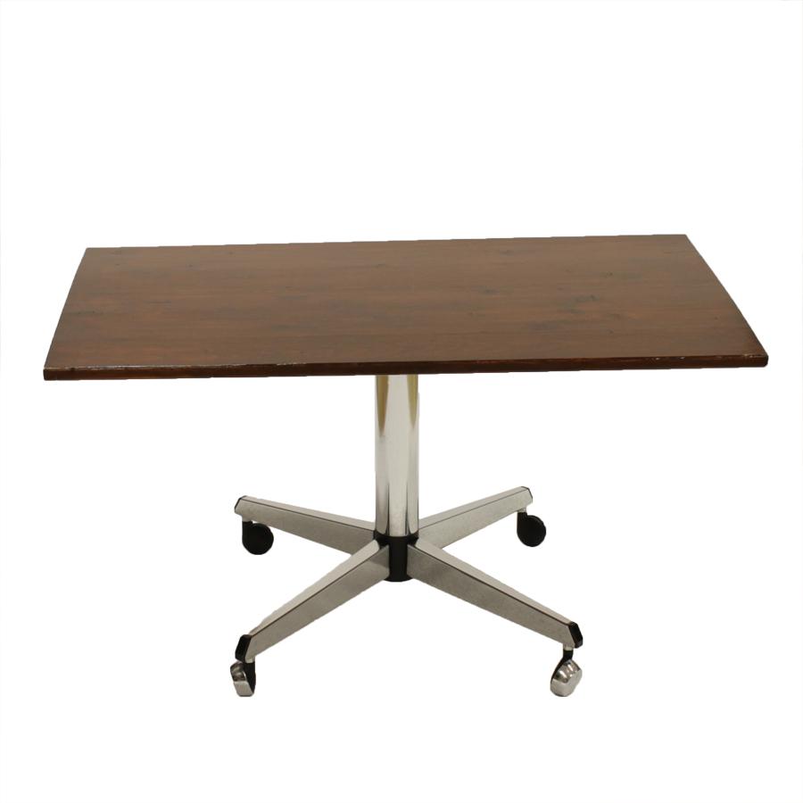 Draaibare vintage tv-tafel