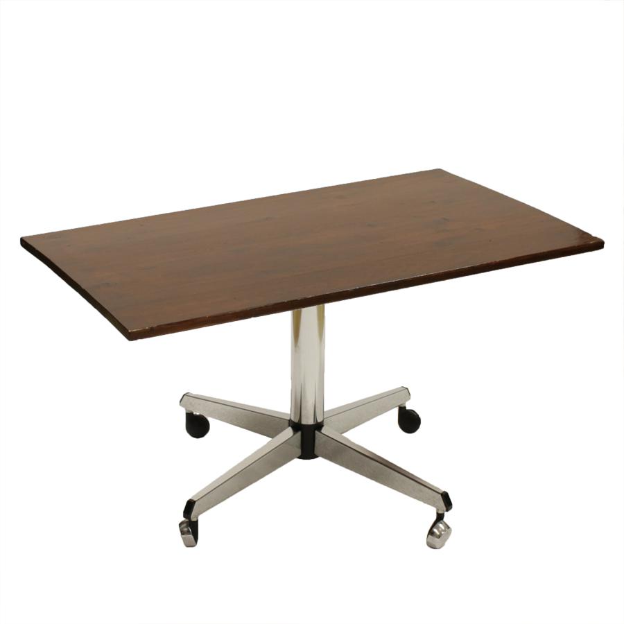 Draaibare vintage tv-tafel