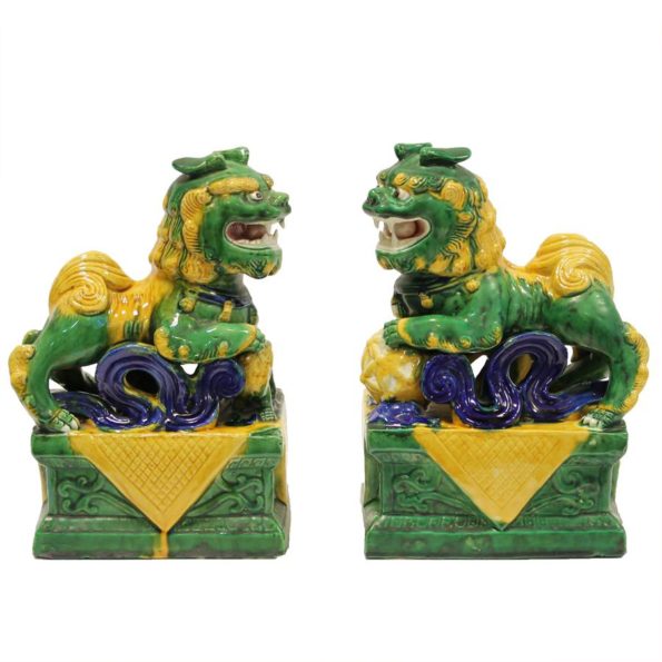 2 Chinese foo honden of shishi