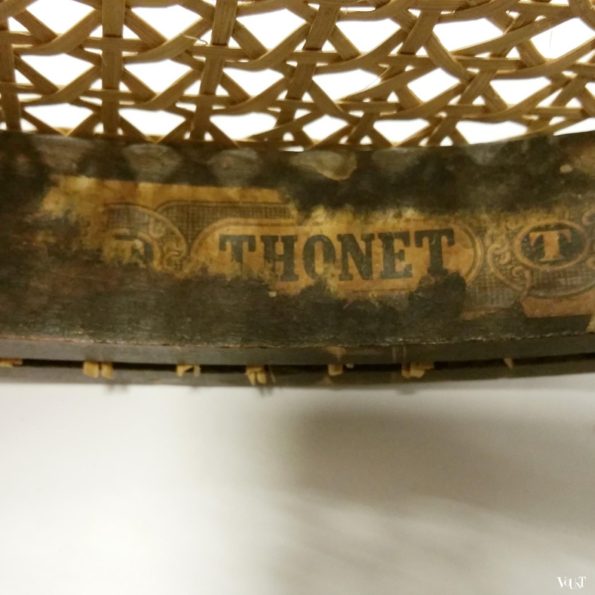 3 originele Thonet-/Hoffmann-stoeltjes