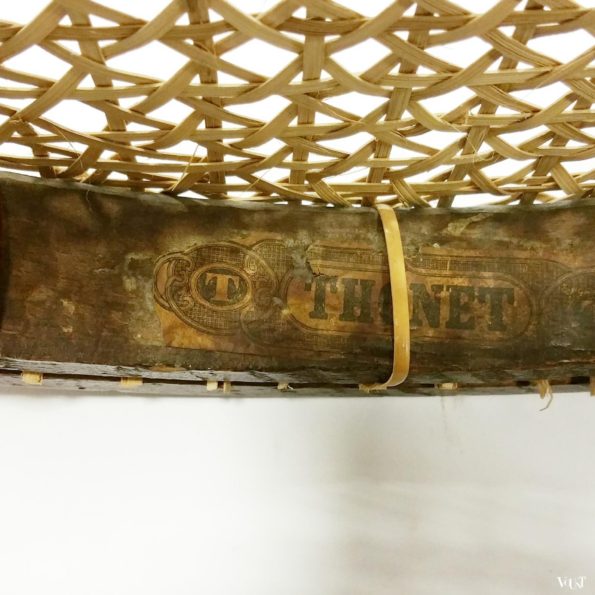 3 originele Thonet-/Hoffmann-stoeltjes