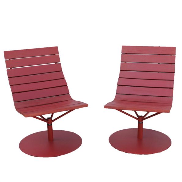 2 draaifauteuils Brygga (Marcus Arvonen voor Ikea)