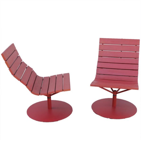 2 draaifauteuils Brygga (Marcus Arvonen voor Ikea)