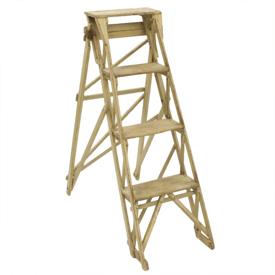 Hatterley Lattister antieke houten werktrap