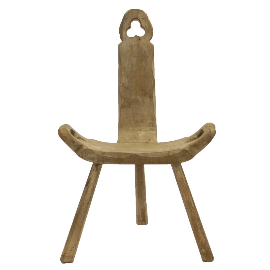 Spaans houten stoeltje jaren '60