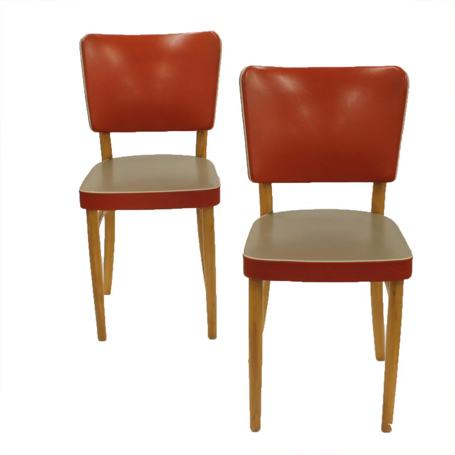 Pessimistisch snel geduldig vintage KOK-stoelen