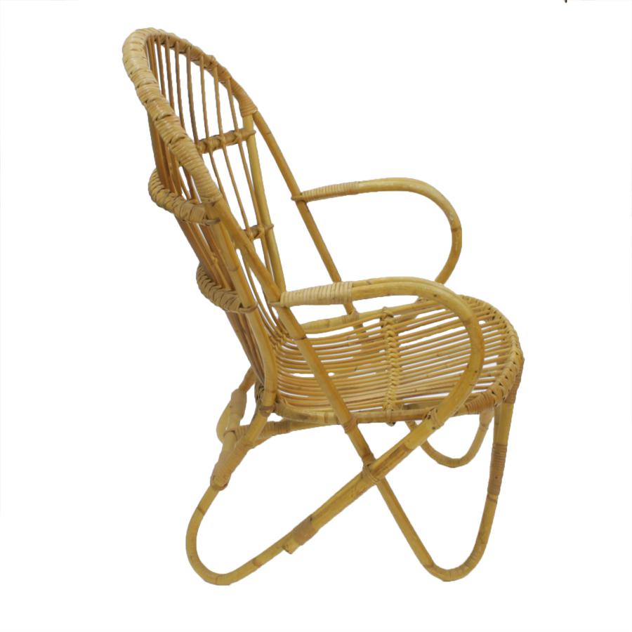 Rotan stoel Rohé Noordwolde, jaren ‘60