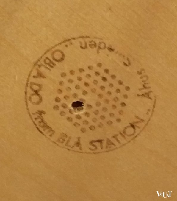 2 barkrukken Oblado, Borge Lindau voor Bla Station, Zweden, jaren ‘80
