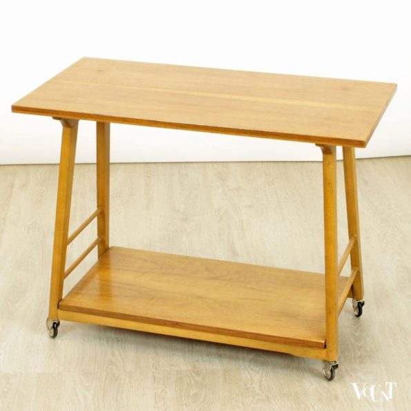 Jaren '60 tv-tafel / trolley