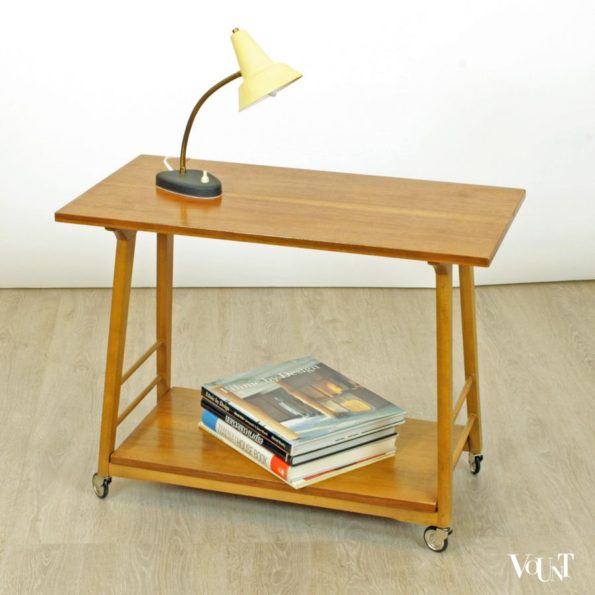 Jaren '60 tv-tafel / trolley