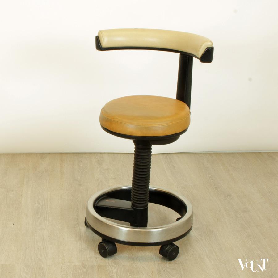 Vintage werkstoel tandartspraktijk (jaren '80)