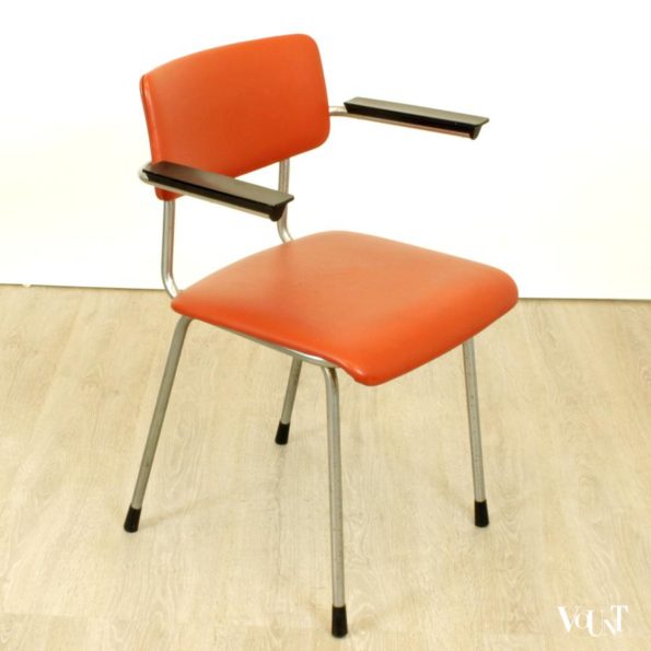 4 Gispen-stoelen, model 1235 (jaren '60)