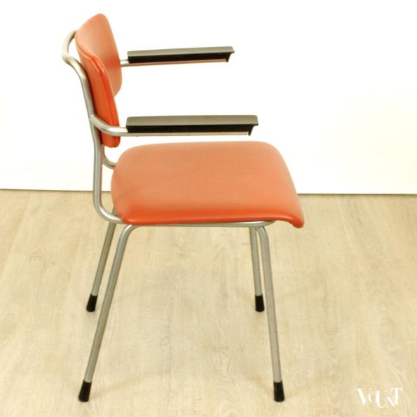 4 Gispen-stoelen, model 1235 (jaren '60)