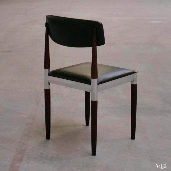 Set van 6 vintage eetkamerstoelen, jaren '60