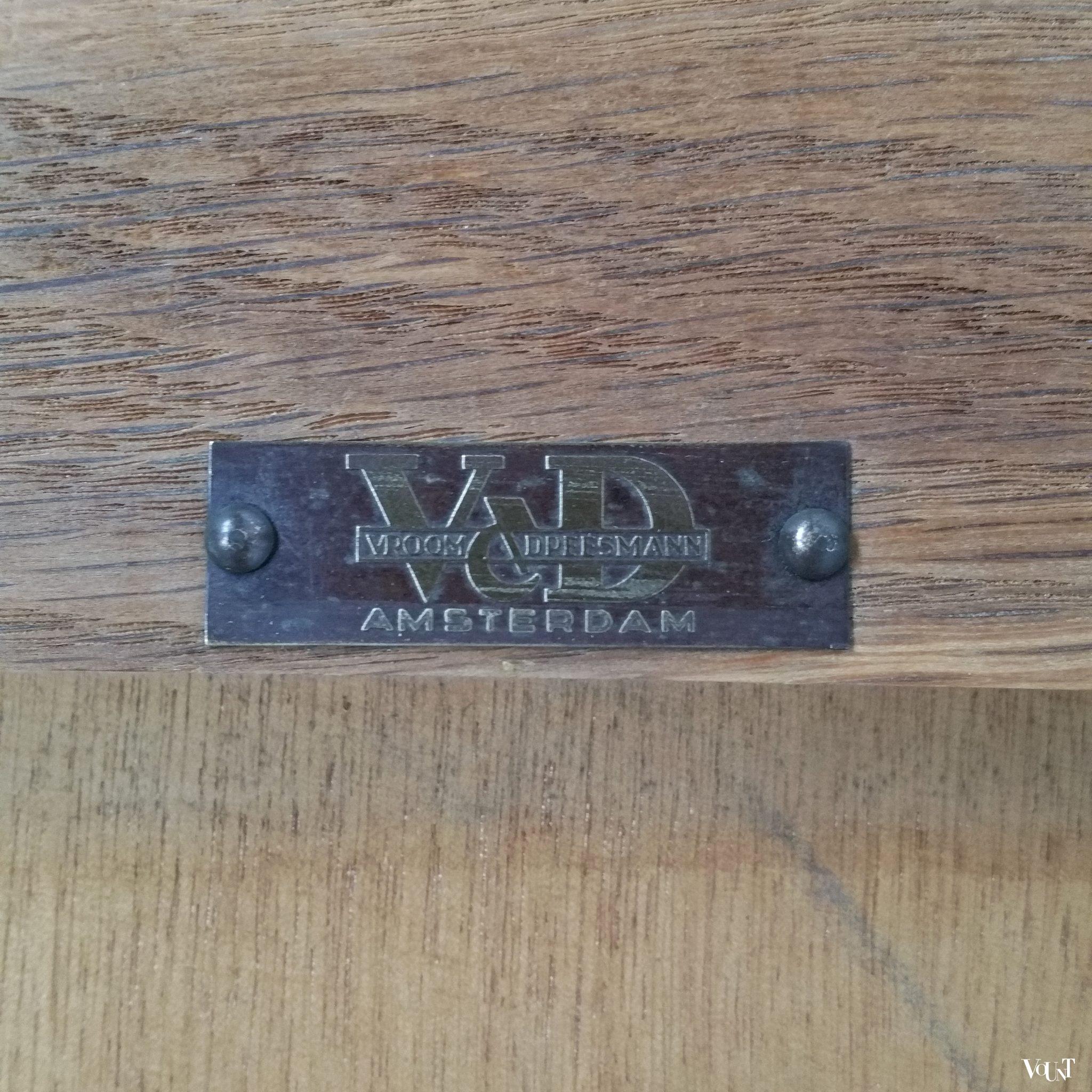 Art deco tafeltje Vroom en Dreesmann, jaren '20/'30