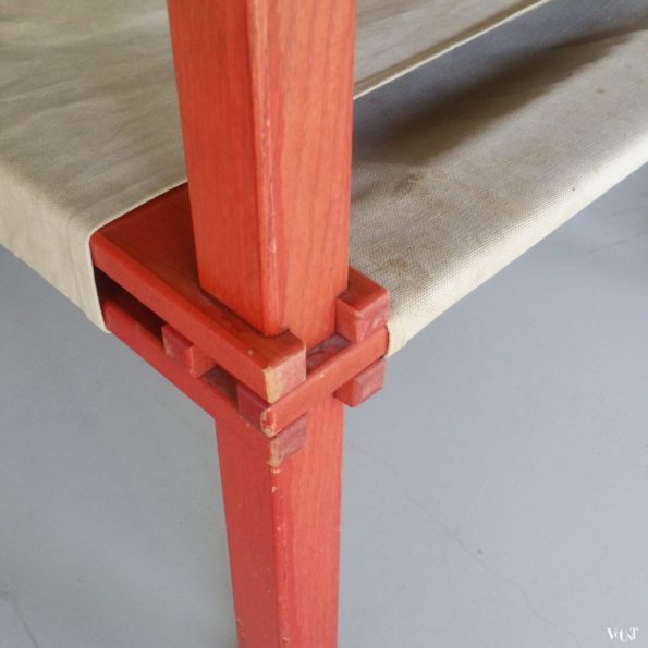 Gerd Lange voor Wilhelm Bofinger (Duitsland), Safari-stoel / Farmer Armchair, jaren '60