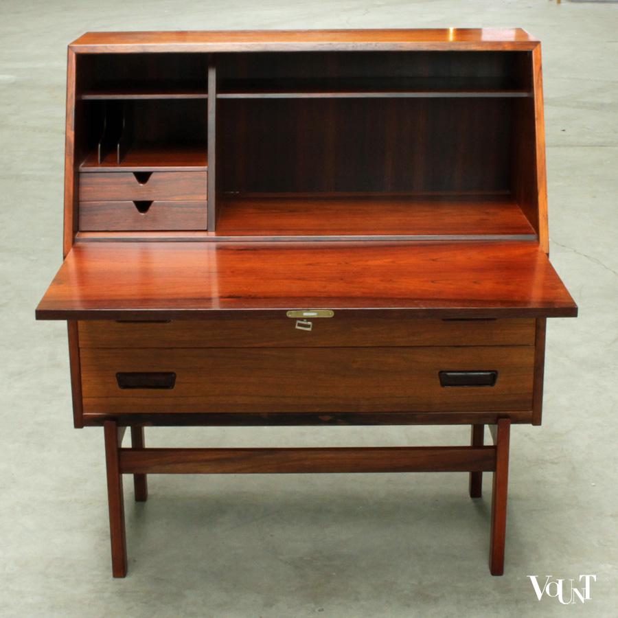 Secretaire Arne Wahl Iversen voor Vinde Møbelfabrik (Denemarken), jaren '60