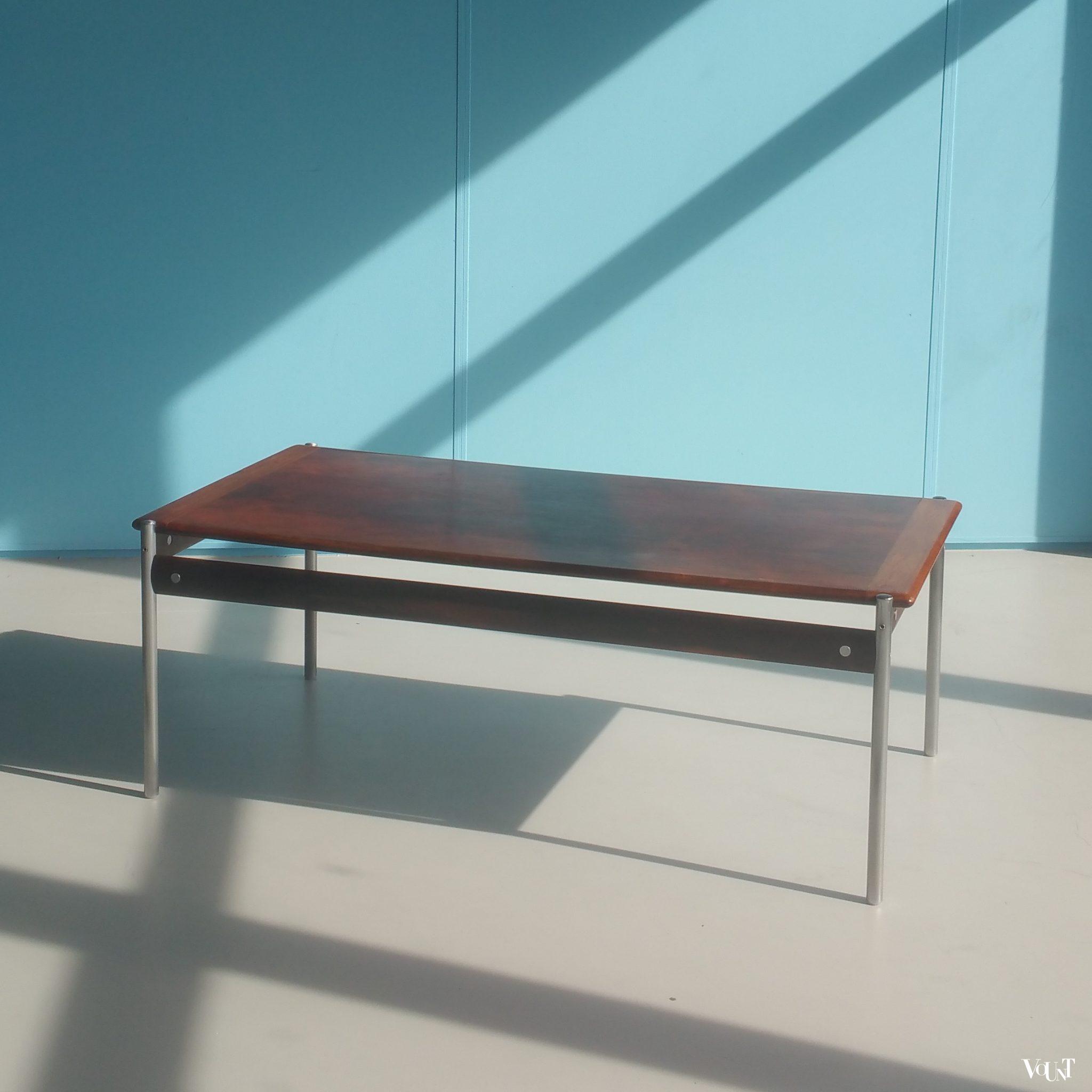 Salontafel Sven Ivar Dysthe voor Dokka Möbler, serie 1001, jaren ‘60 Noorwegen