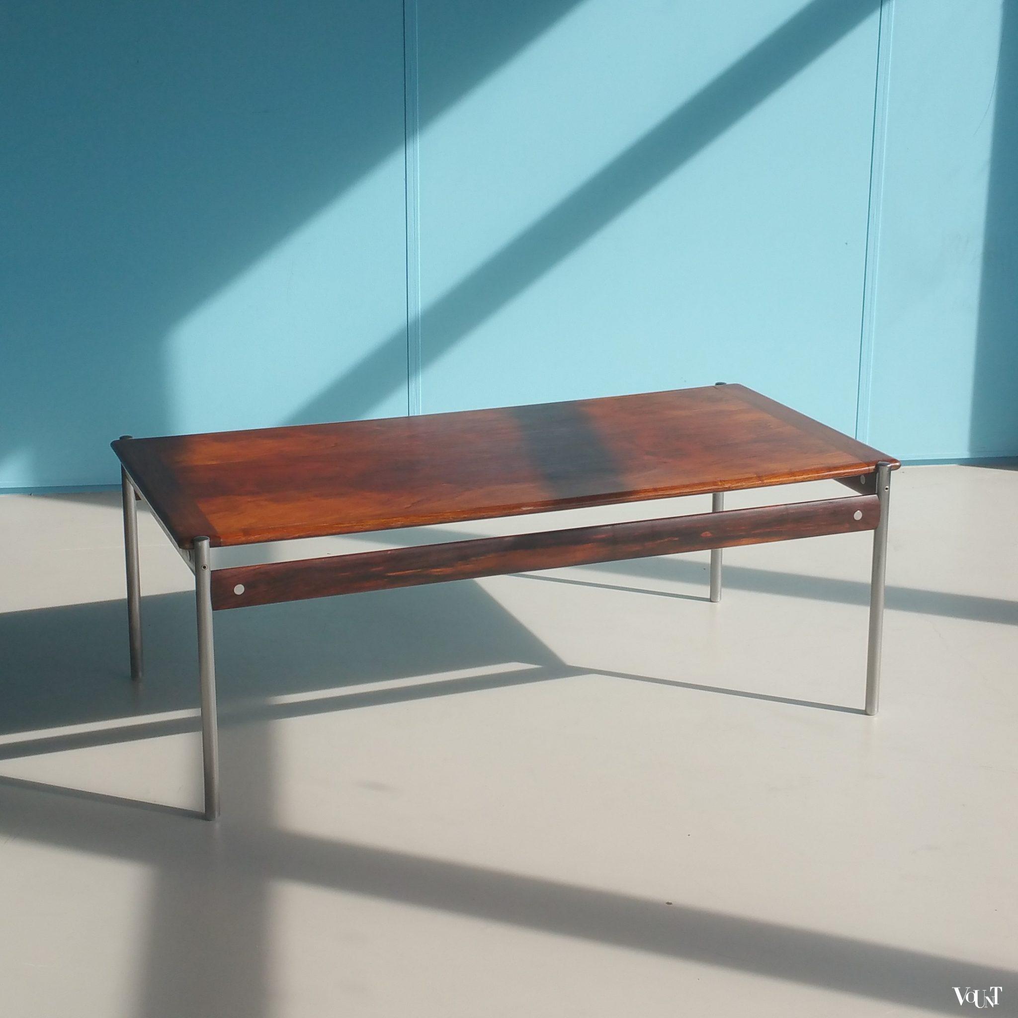 Salontafel Sven Ivar Dysthe voor Dokka Möbler, serie 1001, jaren ‘60 Noorwegen