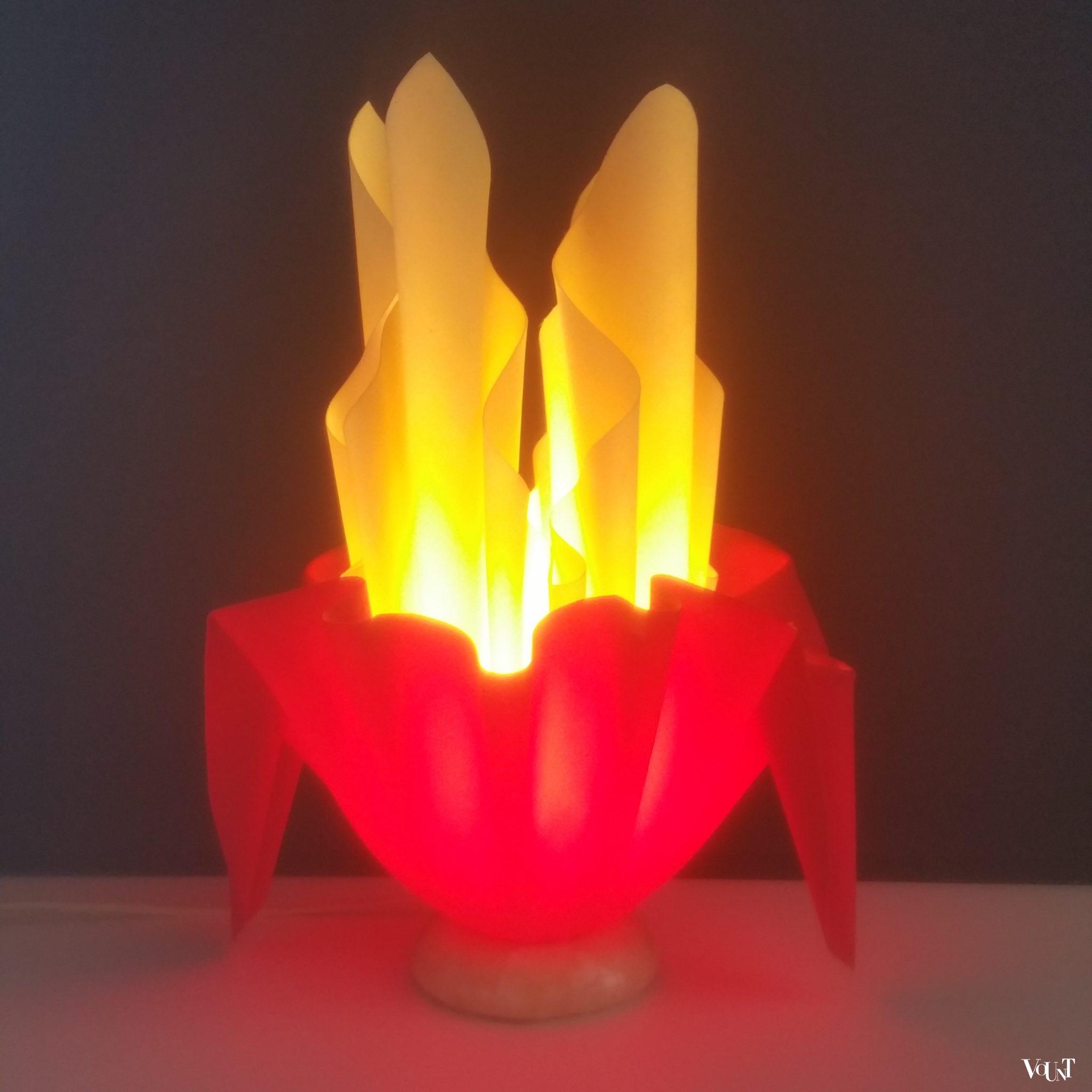 Lamp “Kali”, Georgia Jacob, jaren ‘70