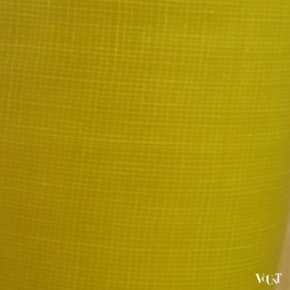 Jaren ’50 Franse gele diabolo tafellamp