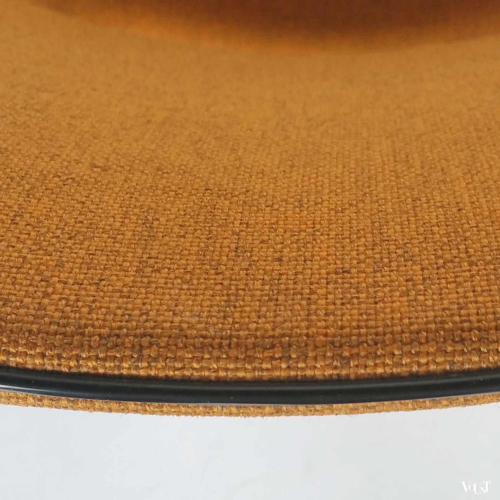 Set van 2 oranje vintage stoelen, Jami, jaren '70