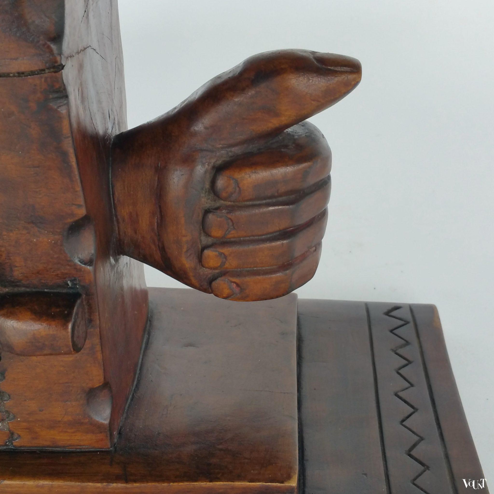 Asante of ashanti "tribal" kruk, Ghana