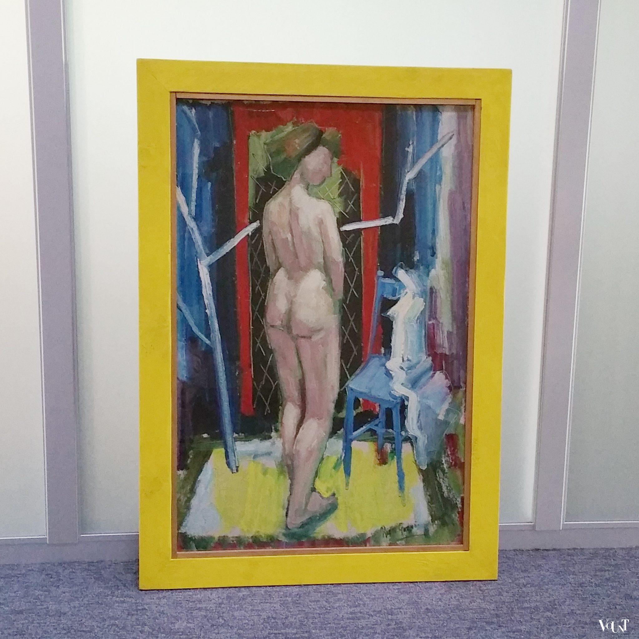 Schilderij naakt, jaren '50, Rien Goené