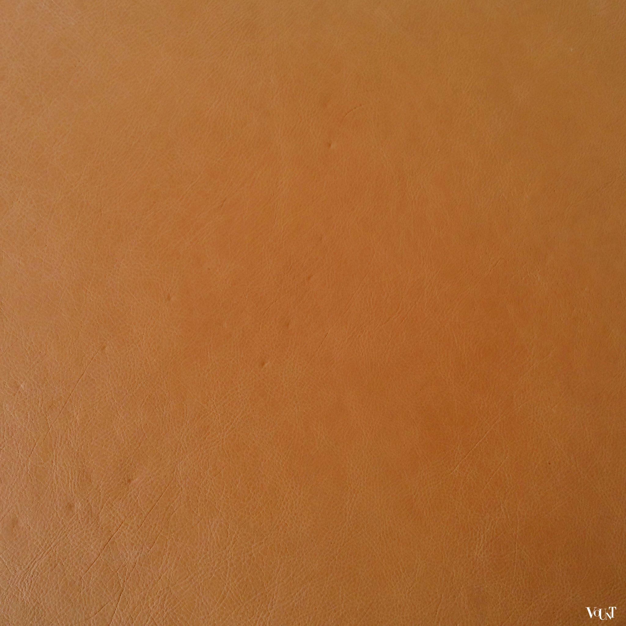 Jaren '50 salontafel met leren tafelblad