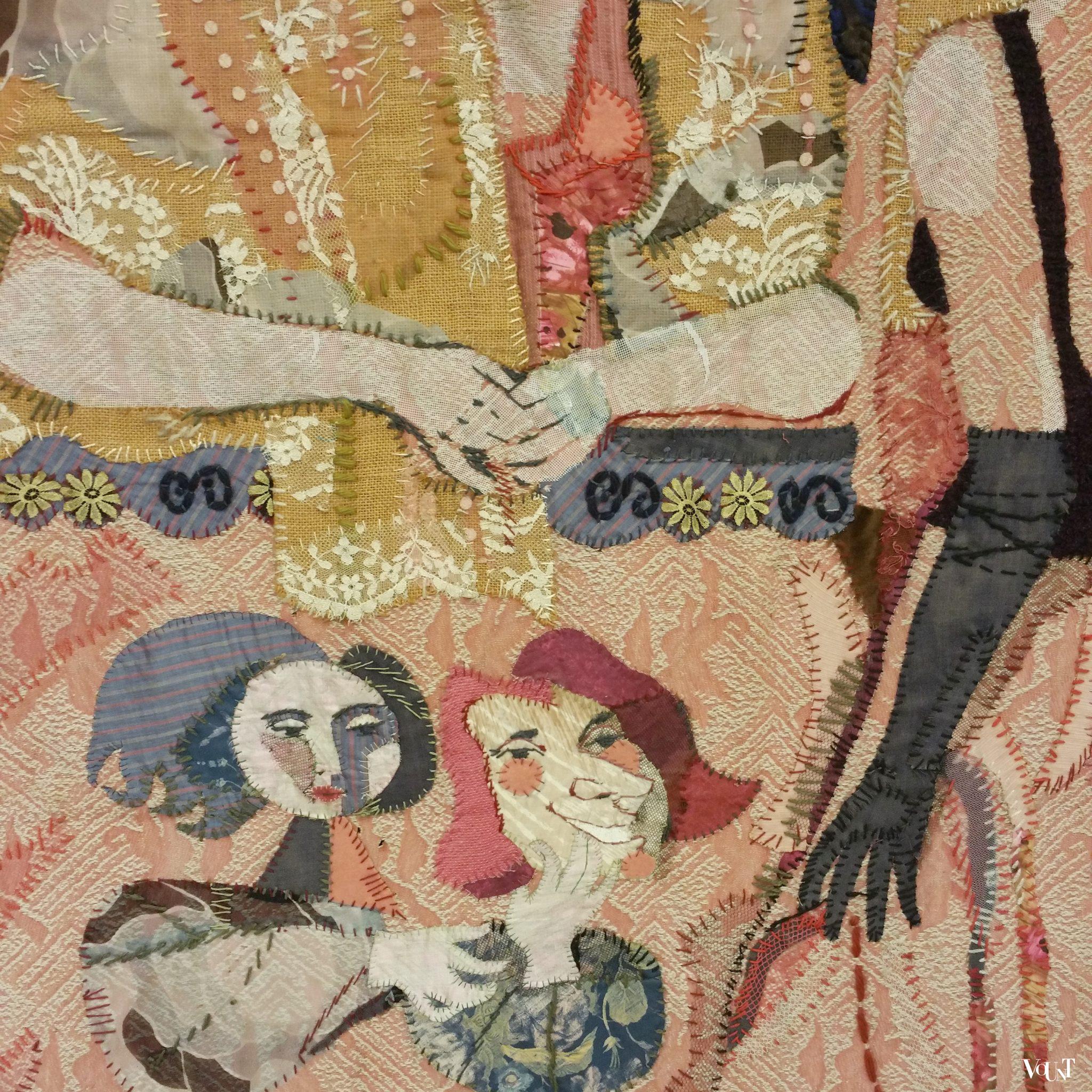 Jaren ’60 wandkleed “De Loge”, Leslie Gabriëlse