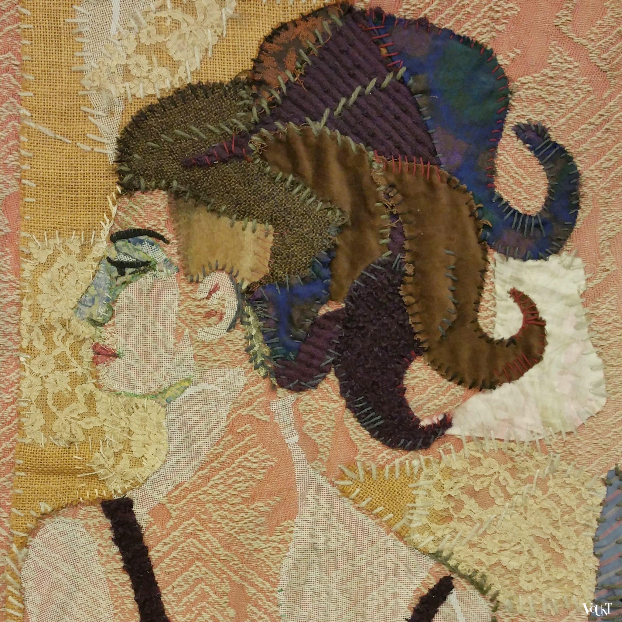 Jaren ’60 wandkleed “De Loge”, Leslie Gabriëlse