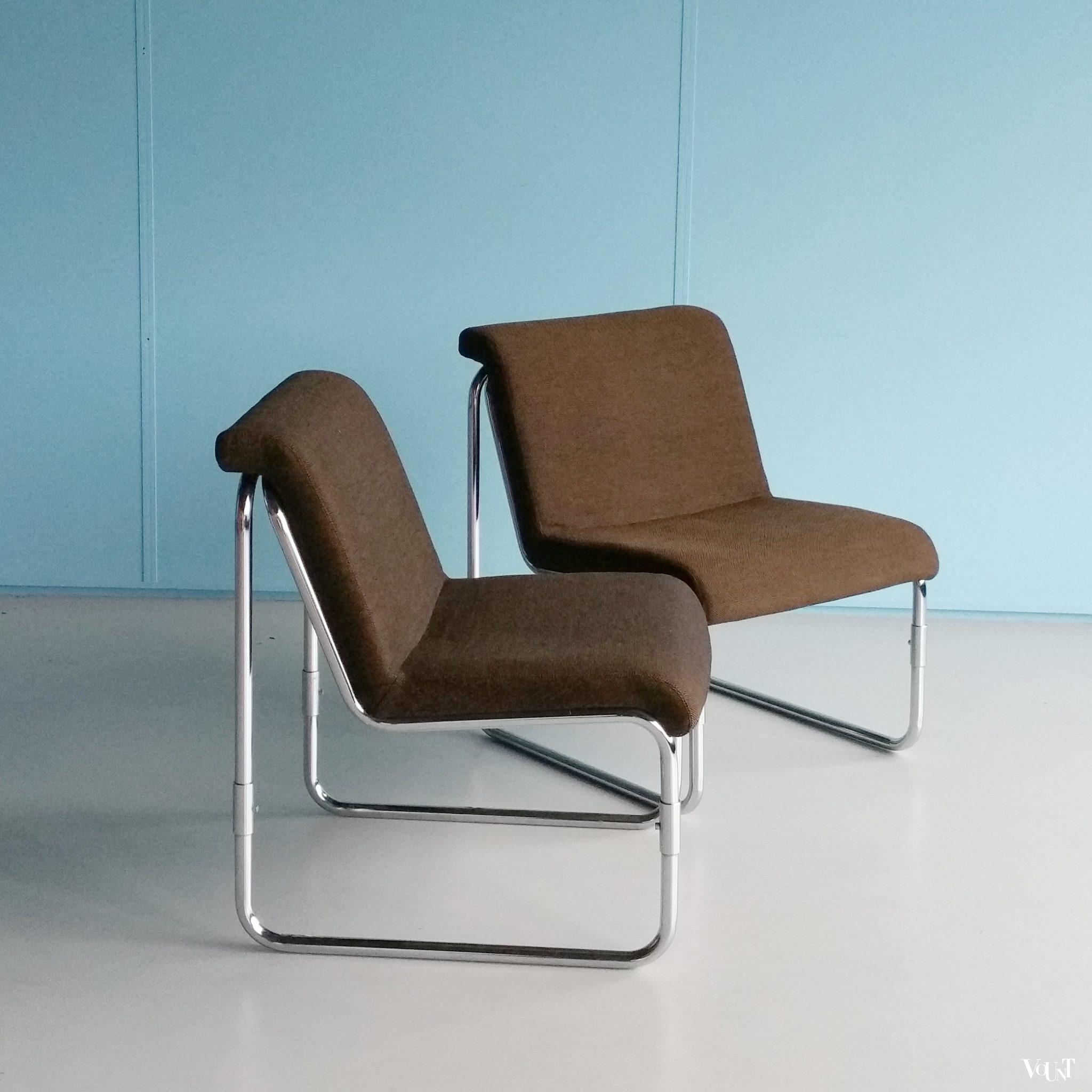 Lounge stoelen Miljö Expo, jaren '80