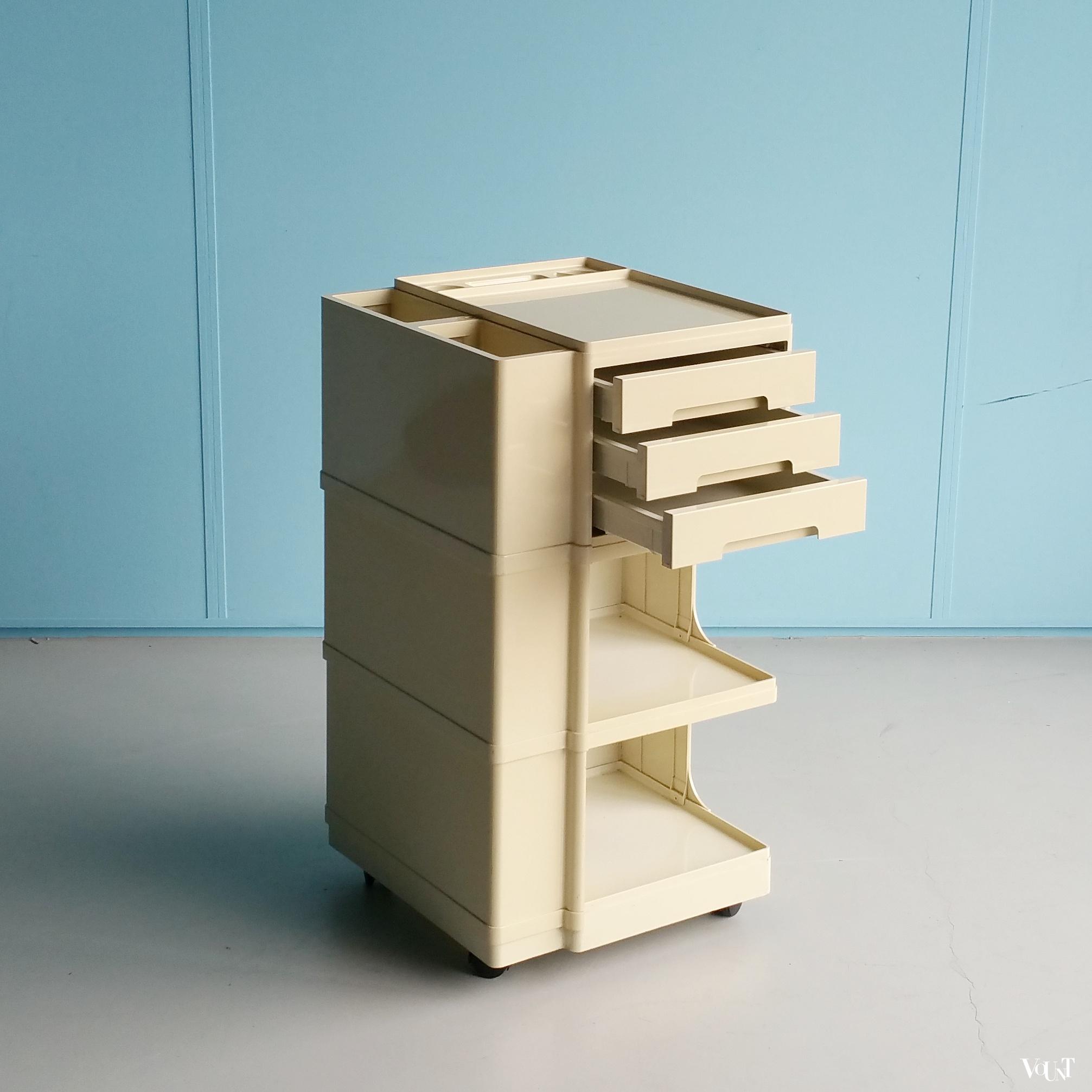 Vintage architectentrolley, Giovanni Pelis voor Stile Neolt, Italië, jaren '70