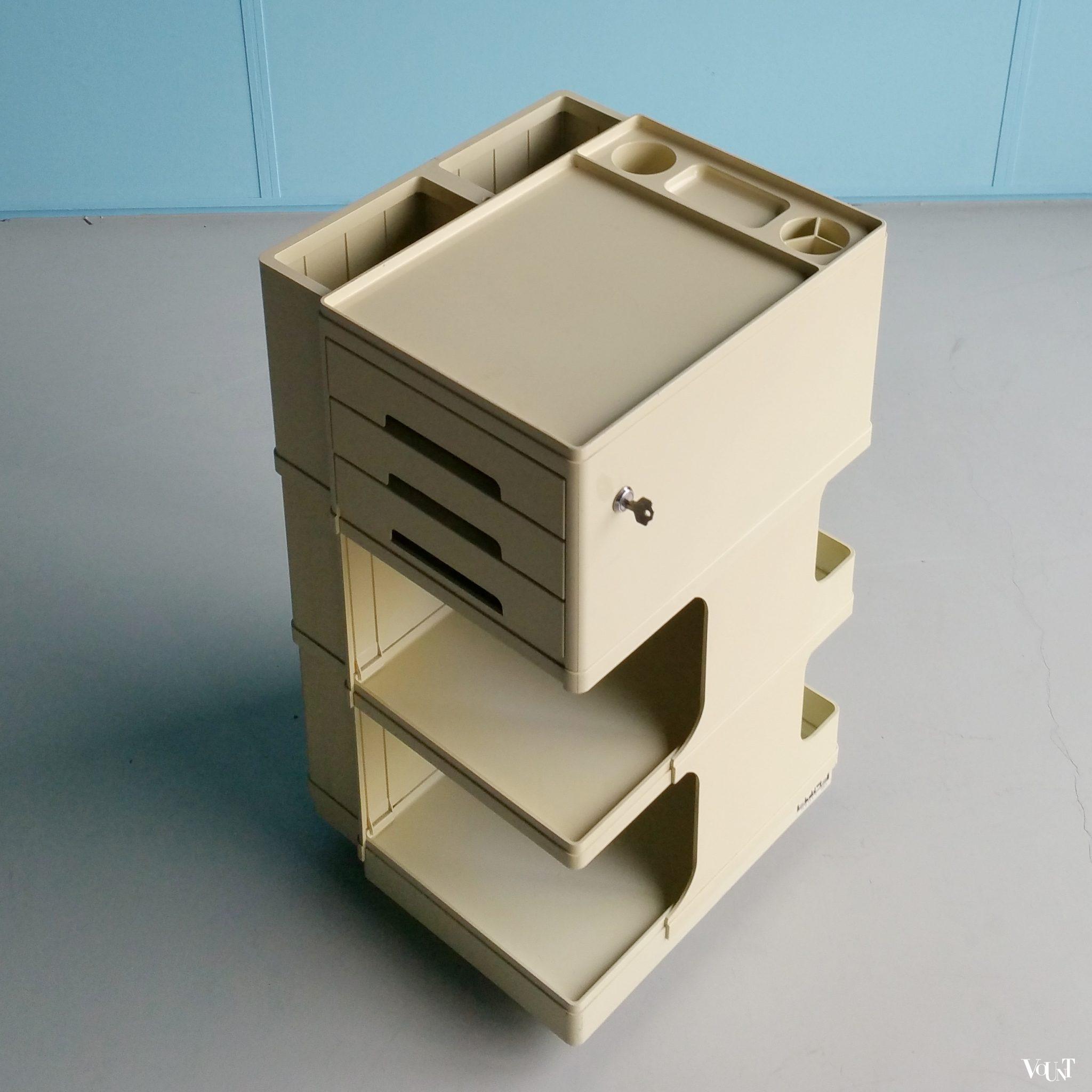 Vintage architectentrolley, Giovanni Pelis voor Stile Neolt, Italië, jaren '70