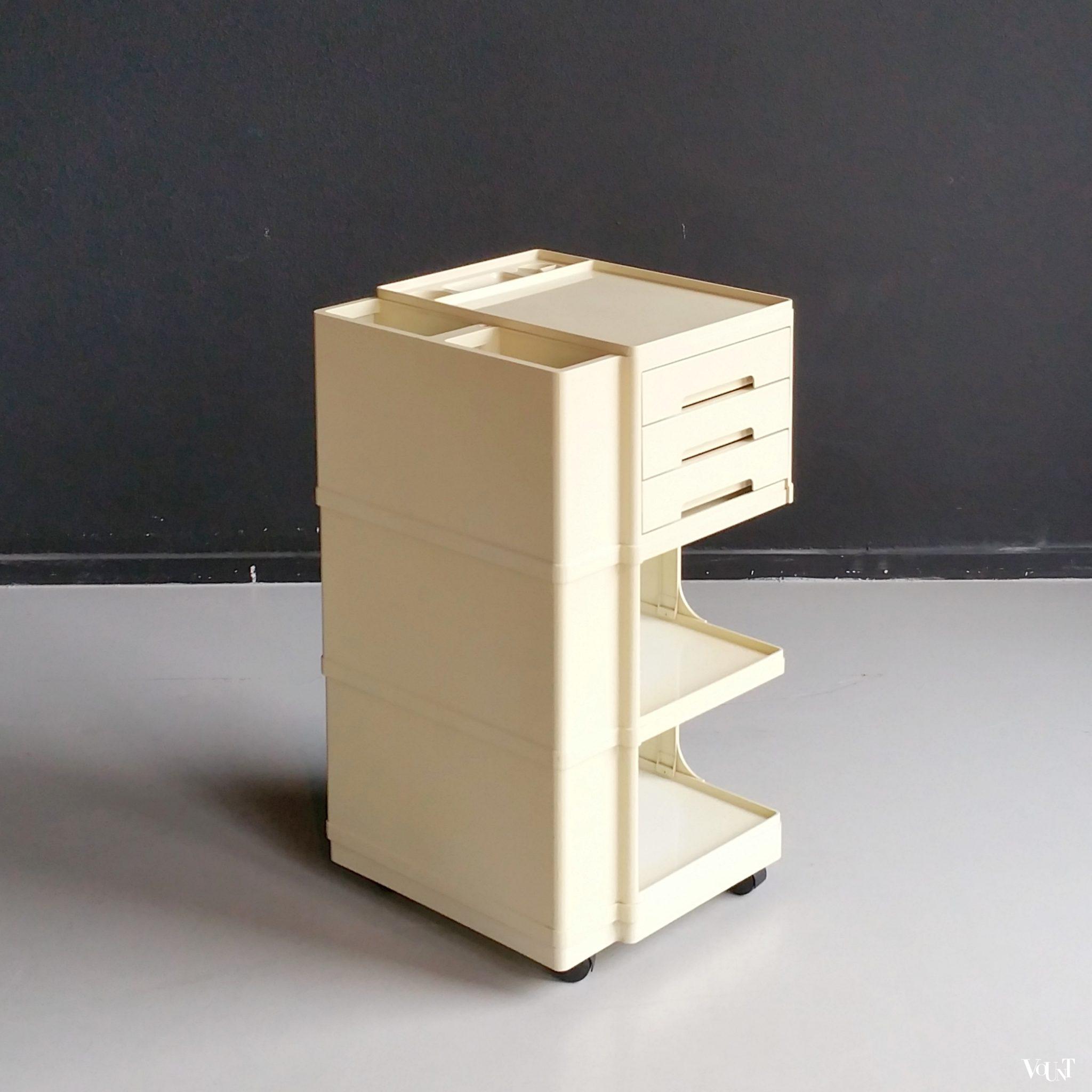 Vintage architectentrolley, Giovanni Pelis voor Stile Neolt, Italië, jaren '70