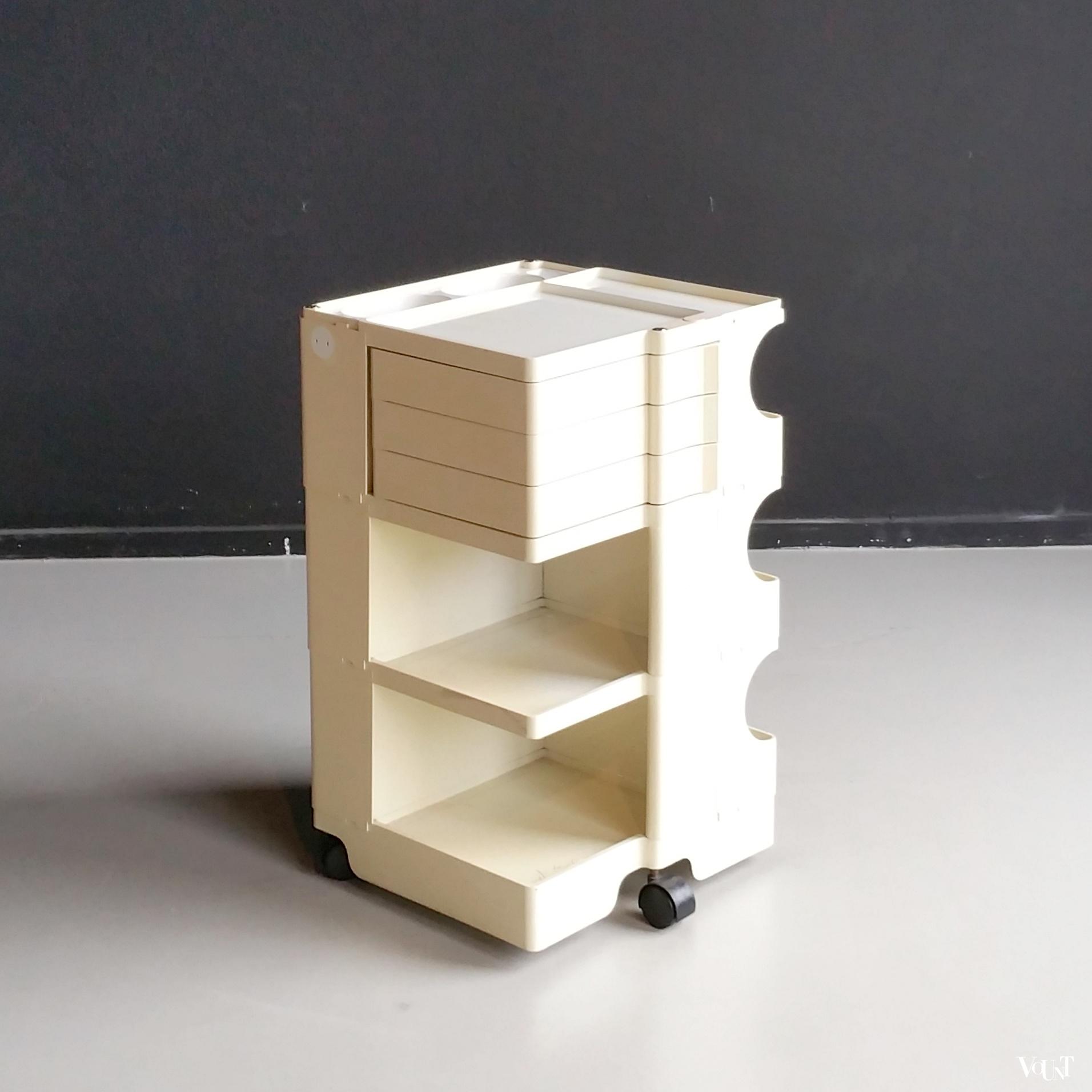 Joe Colombo voor Bieffeplast Padova Italy, trolley “Boby”, jaren ‘70