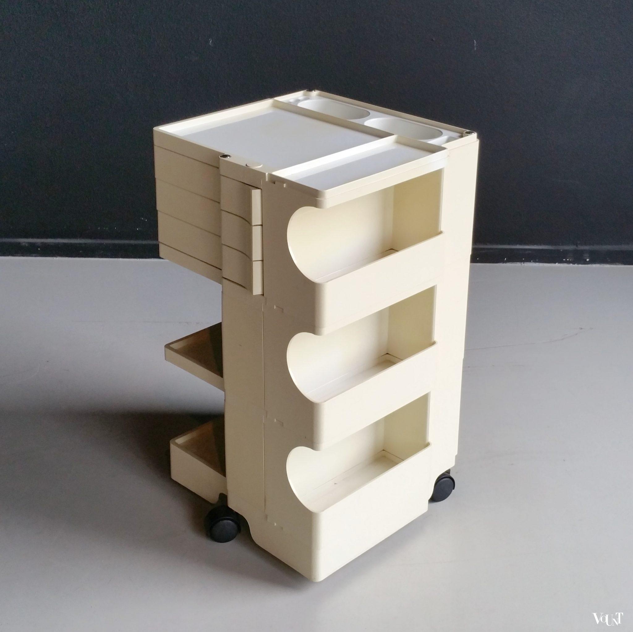 Joe Colombo voor Bieffeplast Padova Italy, trolley “Boby”, jaren ‘70