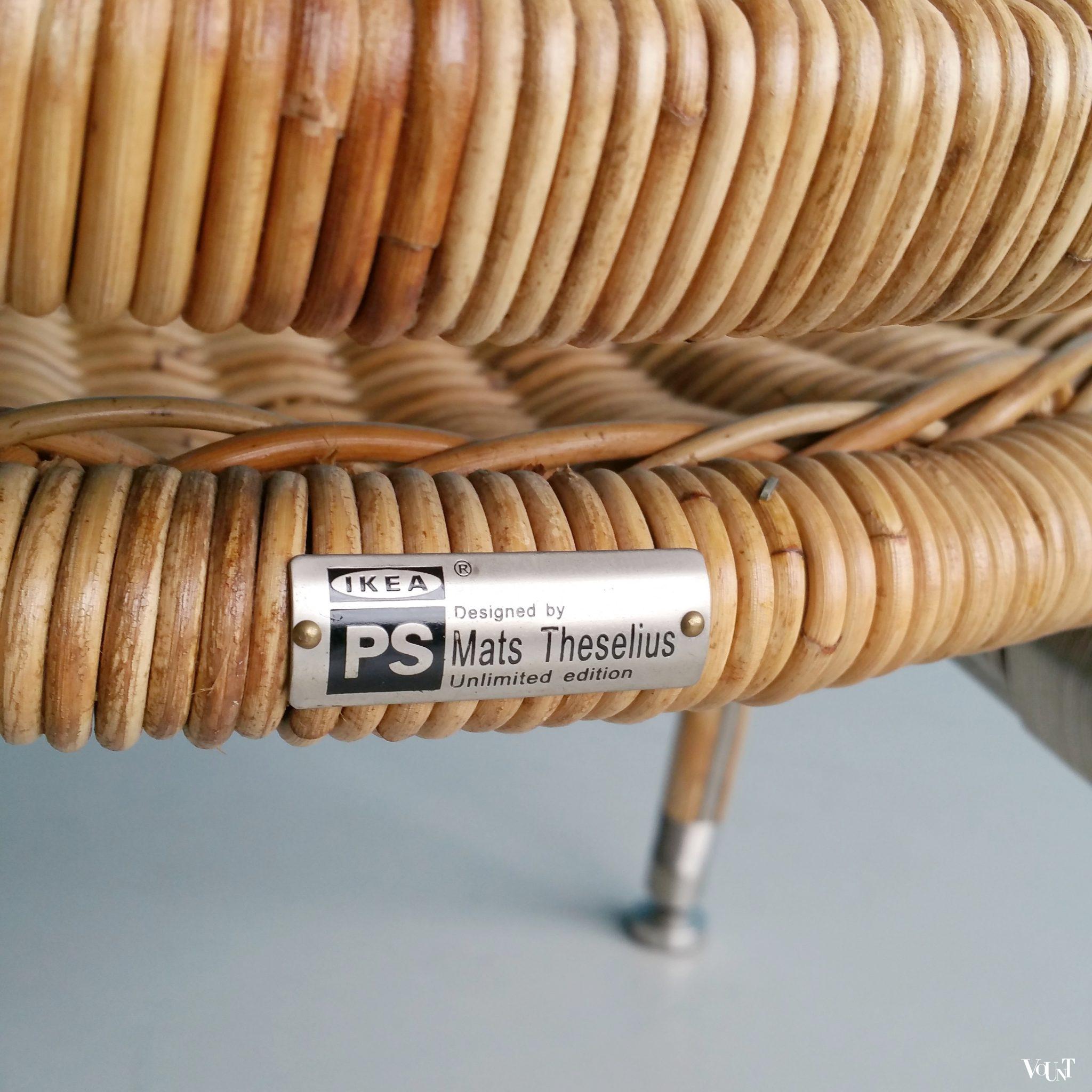 Rotanstoel Nätön, Mats Theselius, Ikea PS 2002