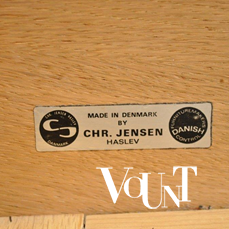 Fauteuil Kai Kristiansen voor Christian Jensen Möbelfabrik, jaren '60