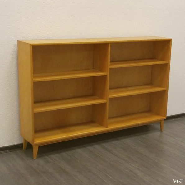 Vintage schoolkast / boekenkast, jaren '60