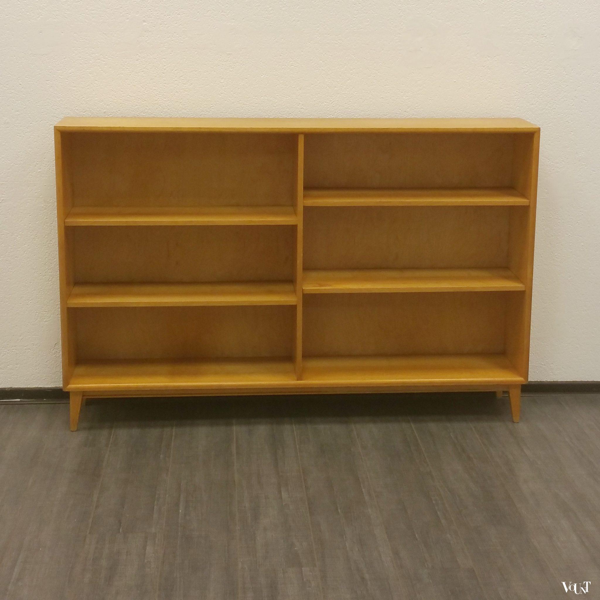 Vintage schoolkast / boekenkast, jaren '60